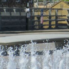 Granary Square Benches, King's Cross, London