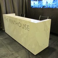 Calacatta Oro Reception Desk