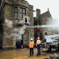 Cleaning and Restoring Haseley Manor