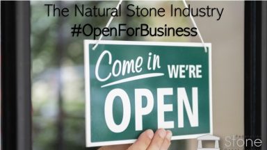 The Natural Stone Industry is #OpenForBusiness