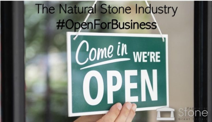 The Natural Stone Industry is #OpenForBusiness