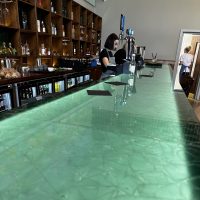 Recycled Glass Bar Top