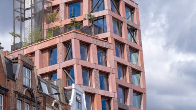 317 Finchley Road: A Structural Stone Exoskeleton